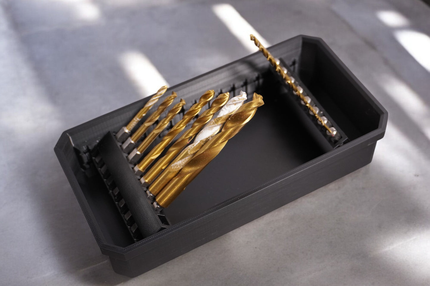 Bit Bins for Milwaukee PACKOUT Low-Profile Organizer – 3D Printed Compact Storage Inserts for Small Parts & Tools