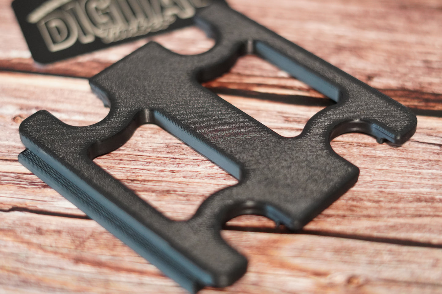 Dual-Slot Engraving Jig for xTool F1 – Metal Business Card Holder