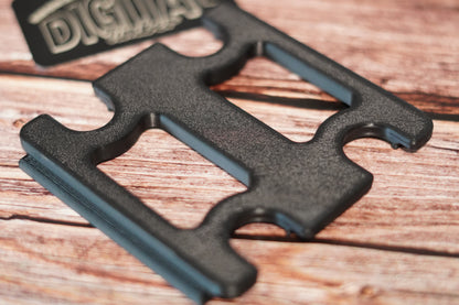 Dual-Slot Engraving Jig for xTool F1 – Metal Business Card Holder