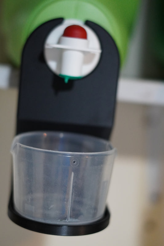 Laundry Detergent Cup Holder – Drip Catcher Attachment for Large Detergent Jugs