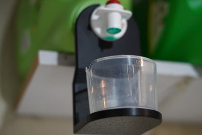 Laundry Detergent Cup Holder – Drip Catcher Attachment for Large Detergent Jugs
