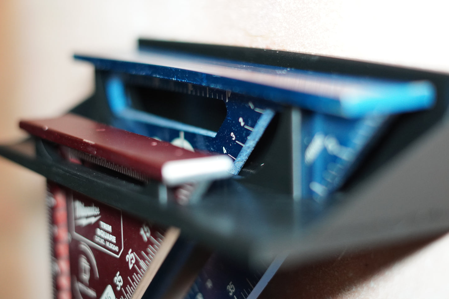 Speed Square Wall Mount Holder – Trim Squares | Shop Organization | 3D Printed Tool Storage