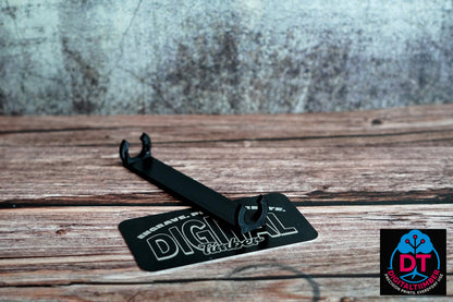 Custom Label Clip for Milwaukee Packout 48-22-8435 – Snap-In Tool Name Tabs with Hooks | Fits Round Internal Lid Mounts