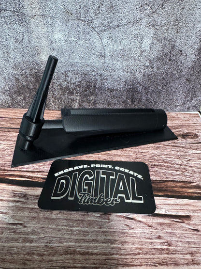 TIG Torch Business Card Holder – 3D-Printed Welding-Themed Display Stand for Shops, Desks, or Trade Shows